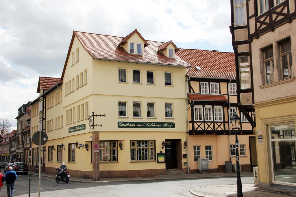 Hotel Garni Zum Goldenen Ring Quedlinburg Zewnętrze zdjęcie